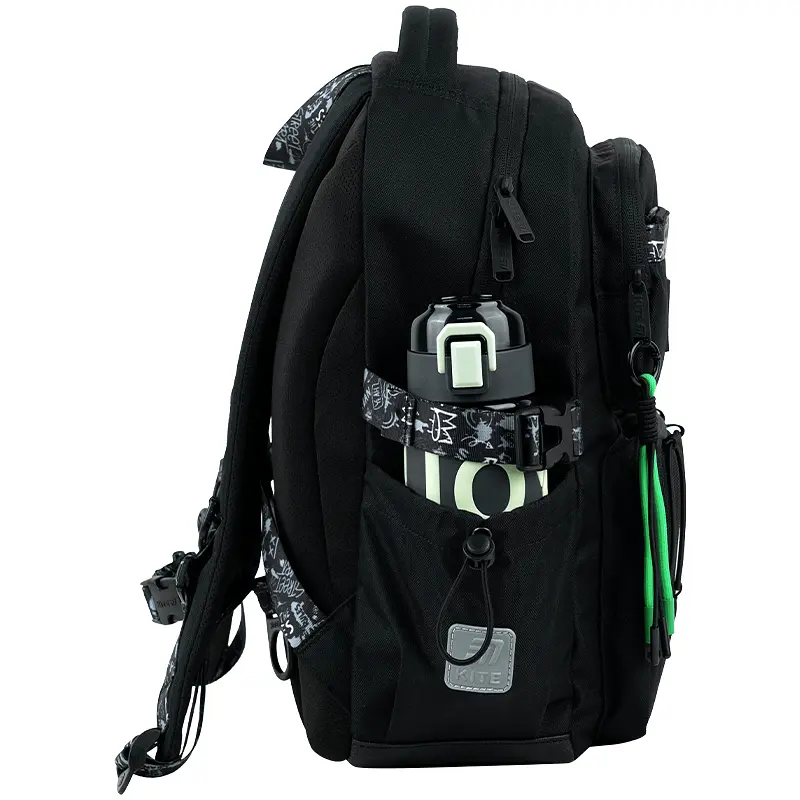 Рюкзак для початкової школи Kite Education 1022 Skater Чорний (K26-1022M-2) - фото 5