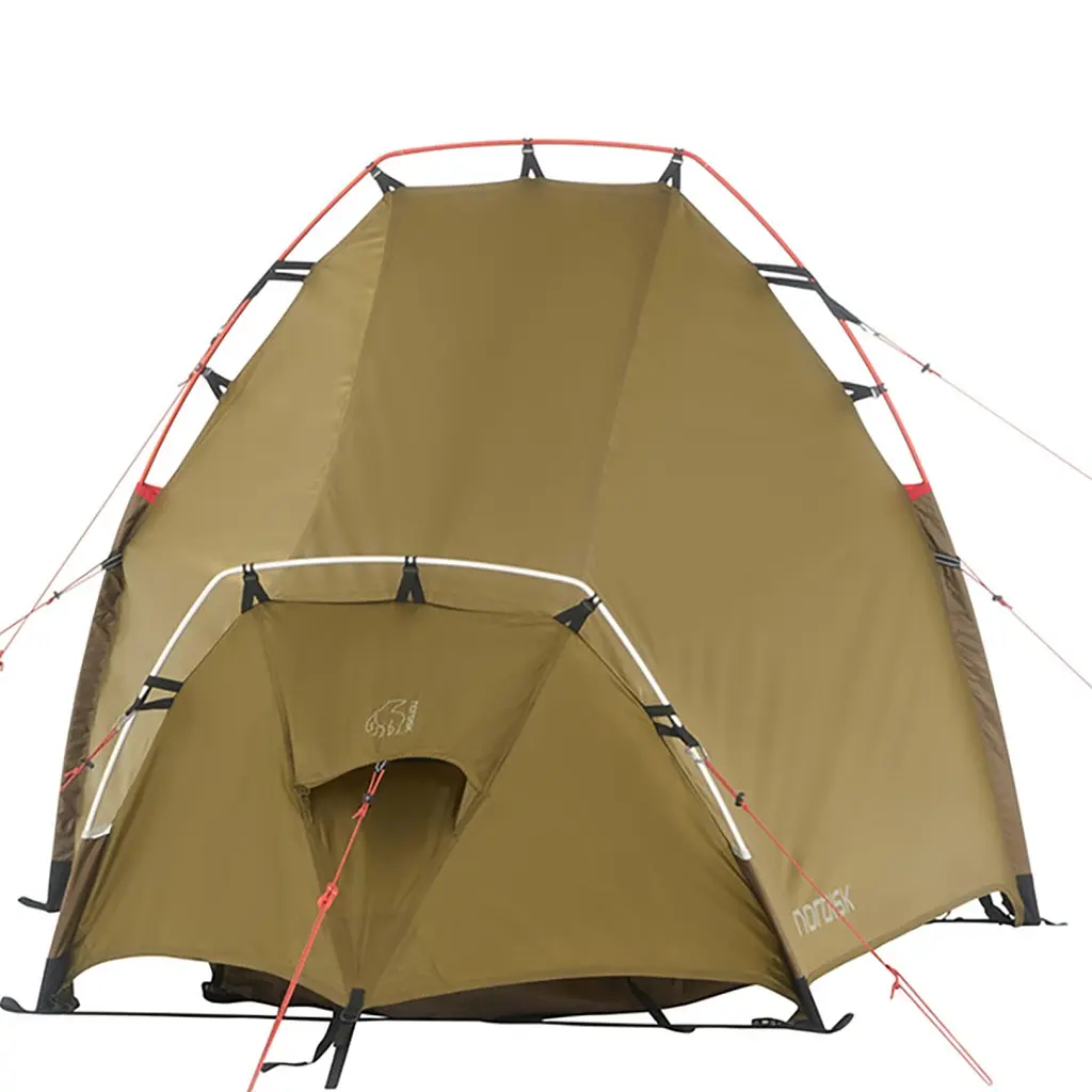 Намет Nordisk Svalbard 1 PU (2.0) Dark Olive Green (10921205) - фото 10