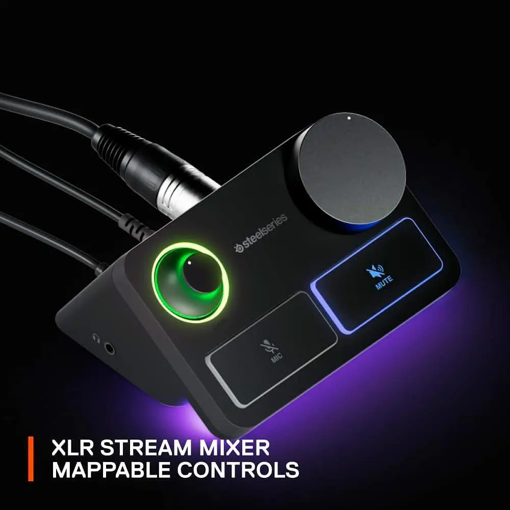 Микрофон SteelSeries Alias Pro RGB XLR Black (61597) - фото 11