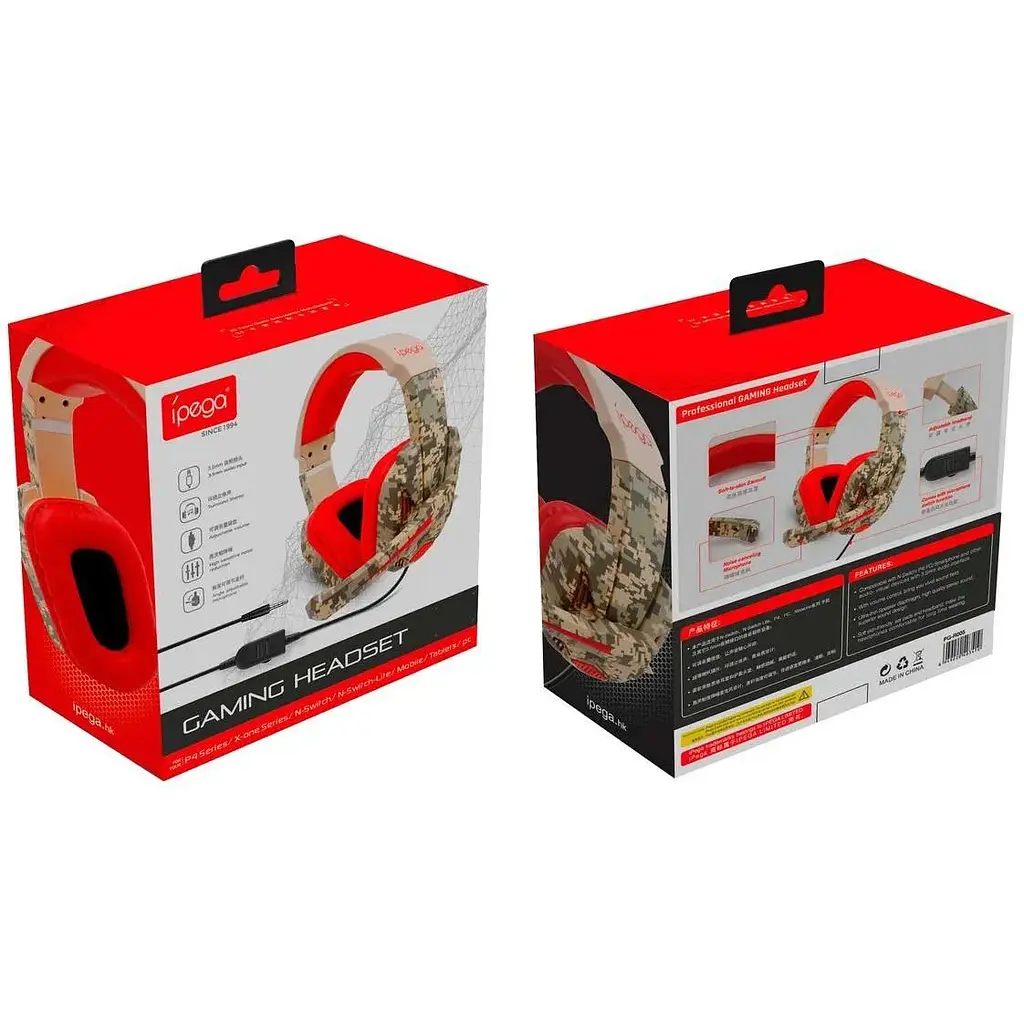 Навушники iPega Gaming PG-R005 Noice Reduction 3.5 mm - фото 7