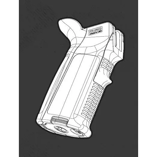 Рукоятка пистолетная Magpul MIAD GEN 1.1 для AR15 Black - фото 2