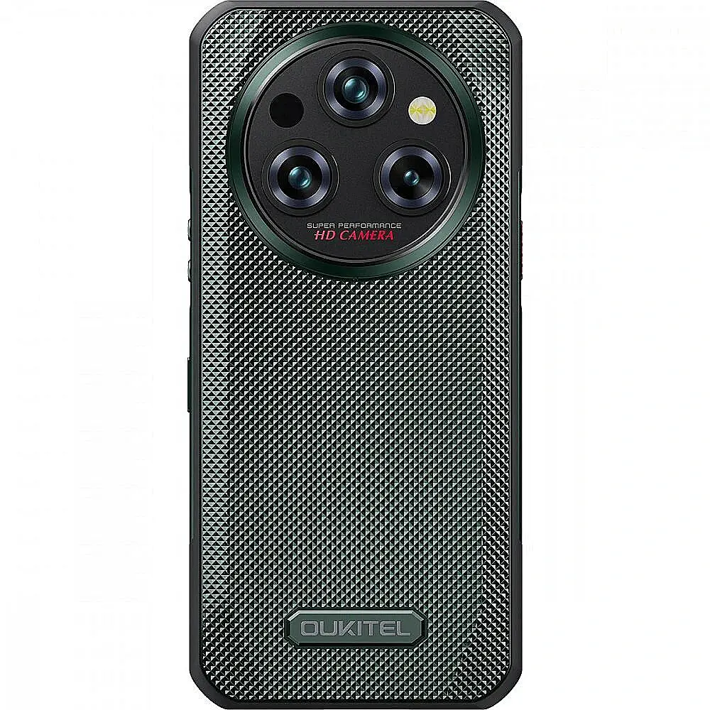 Смартфон Oulitel WP35 5G 66" FHD+ /8GB/256GB MTK6100+ /11000mAh /64+32Мп/ IP69K /NFC Green - фото 6