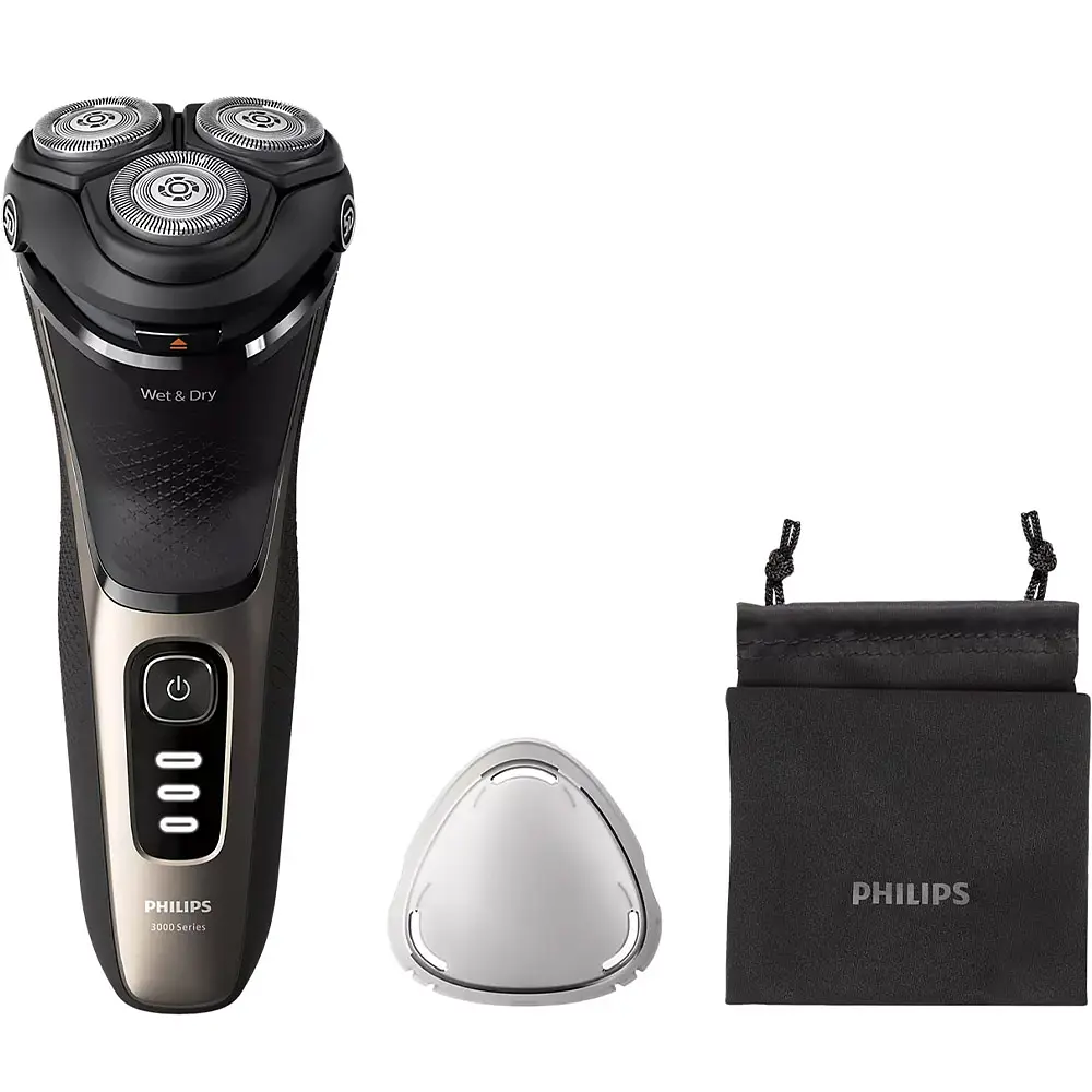 Електробритва Philips Series 3000 S3242/12, золота - фото 4