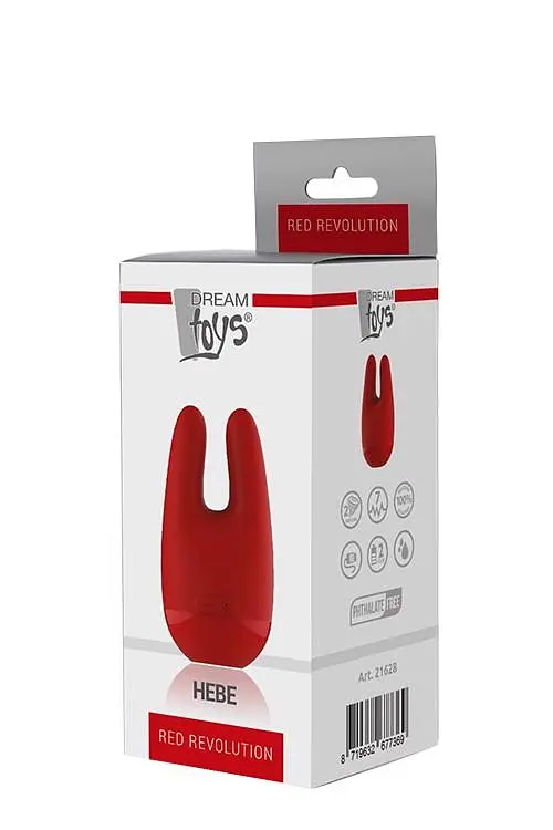 Вибростимулятор Dreamtoys Red Revolution Hebe 10.6 см красный - фото 6