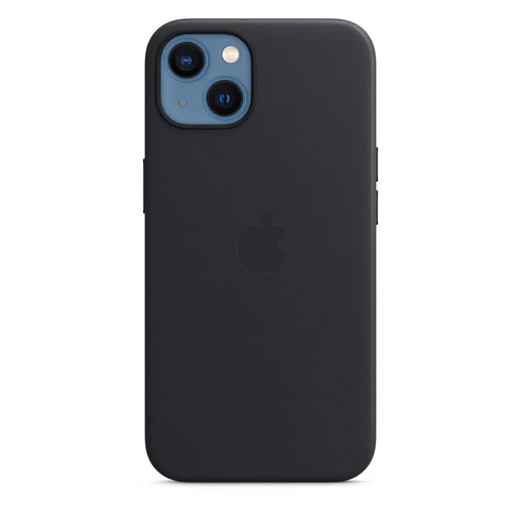 Чохол шкіряний Leather Case MagSafe MM183ZE/A (Original) для Apple iPhone 13 (6.1") Black - фото 8