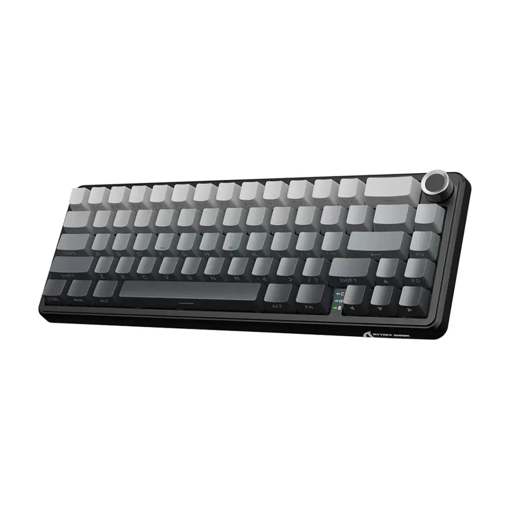 Клавіатура Attack Shark X66 RGB Wireless/Bluetooth/USB UA Moonlit Night (X66MN_AS)