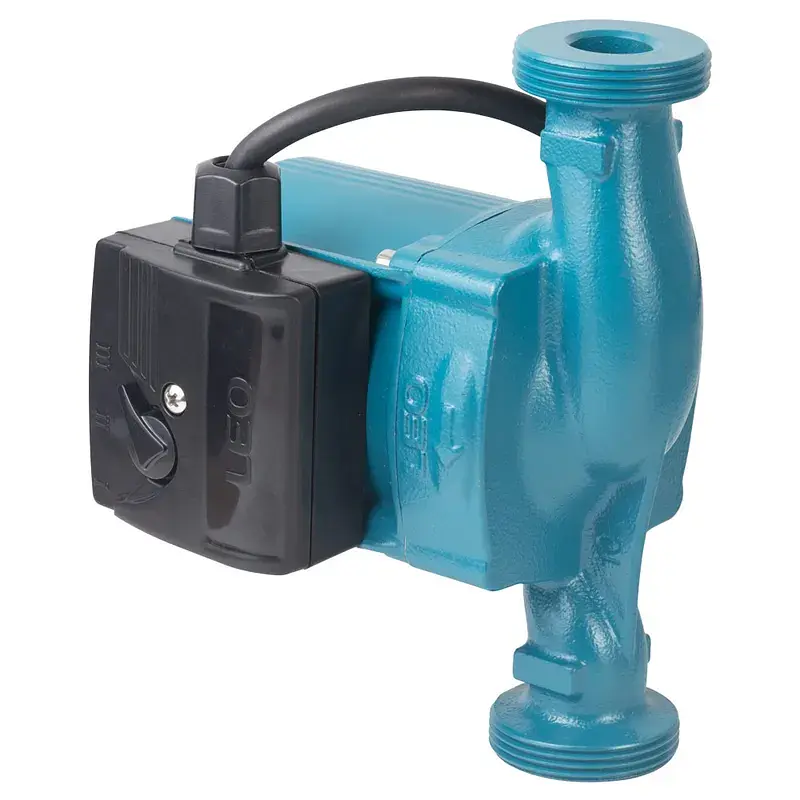 Насос циркуляційний 74Вт Hmax 4м Qmax 55л/хв Ø1½" 180мм+гайки Ø1" LEO 3.0 LRP25-40/180 (774412) - фото 4