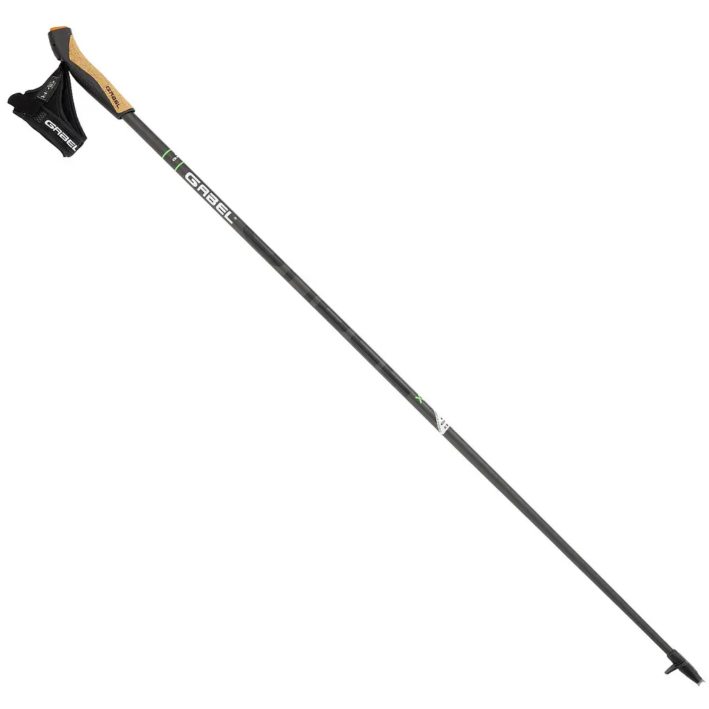 Палиці для скандинавської ходьби Gabel X-5 Black 120 (7009351141200) фіксованої довжини - фото 5
