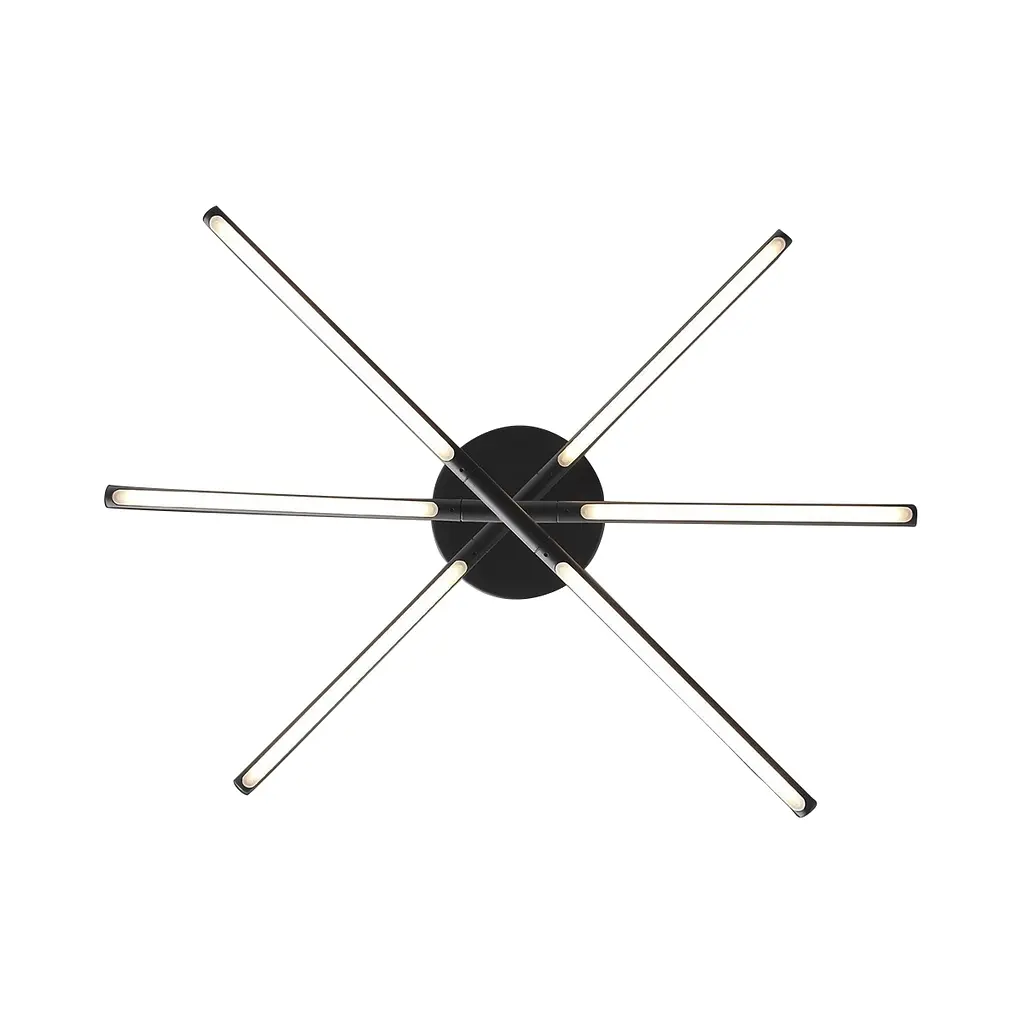 Потолочная люстра MJ-Light KONO 36W 3200K BK 15001 - фото 4