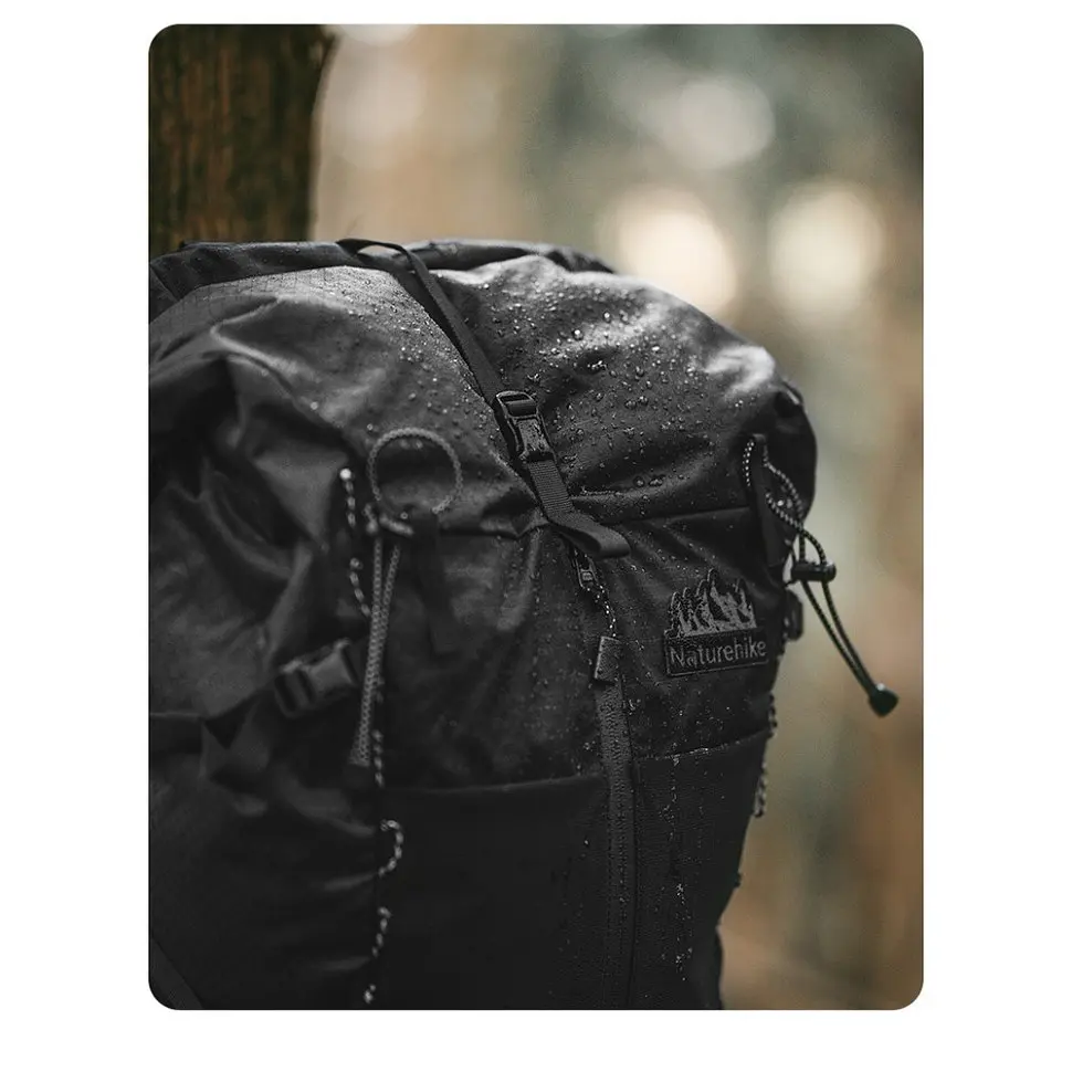 Рюкзак туристичний Naturehike CNK2300016, 30+5 л, чорний - фото 3