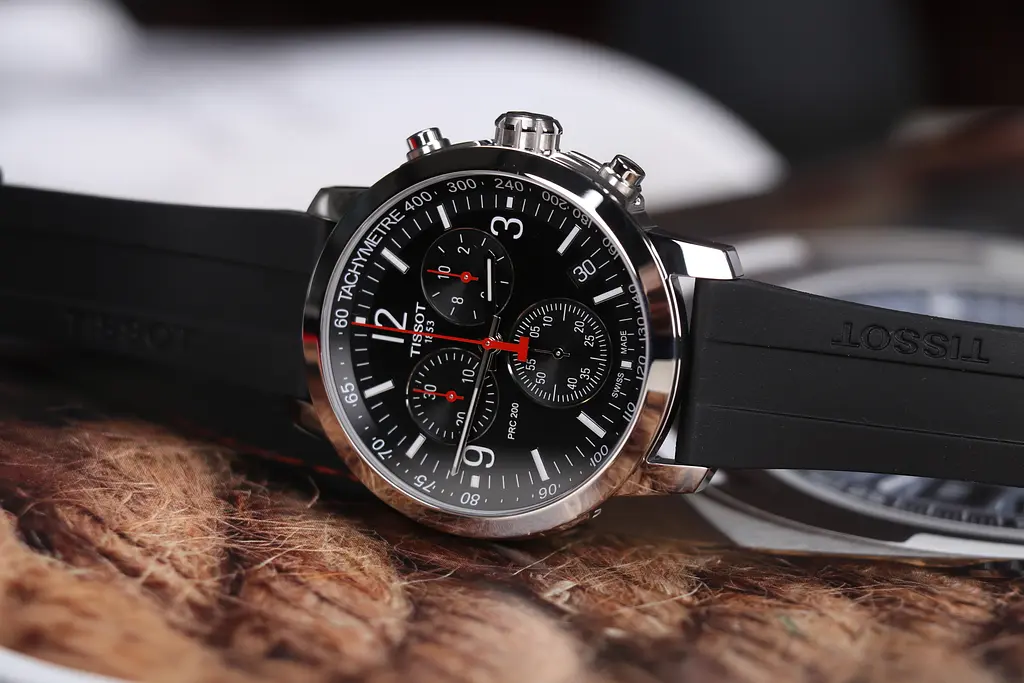 Годинник Tissot PRC 200 Chronograph T114.417.17.057.00 - фото 3