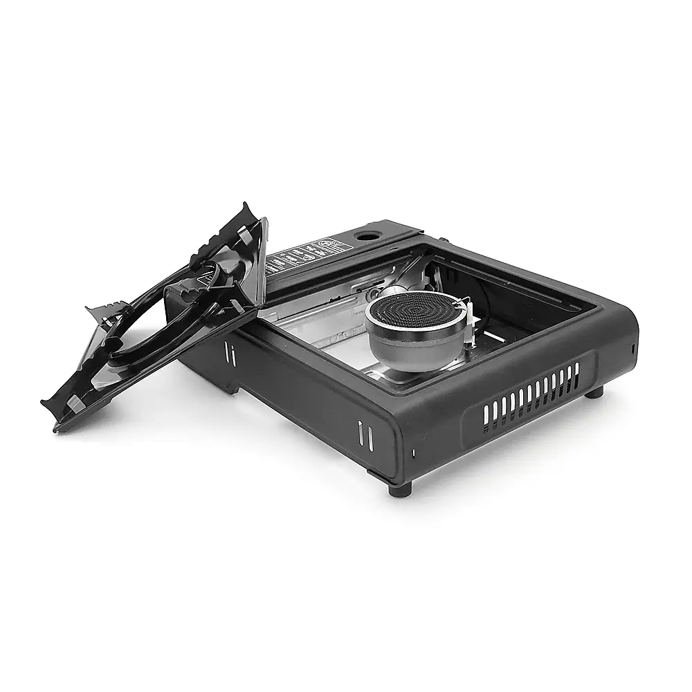 Портативна газова плита GS001-2, Black, Box - фото 5