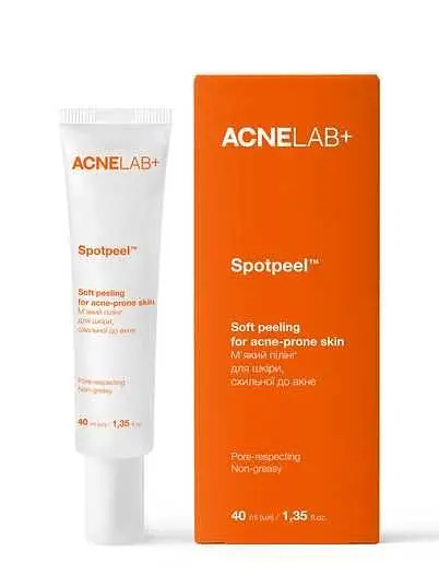 М’який пілінг для шкіри, схильної до акне ACNELAB+ Spotpeel Soft Peeling, 40 мл - фото 2