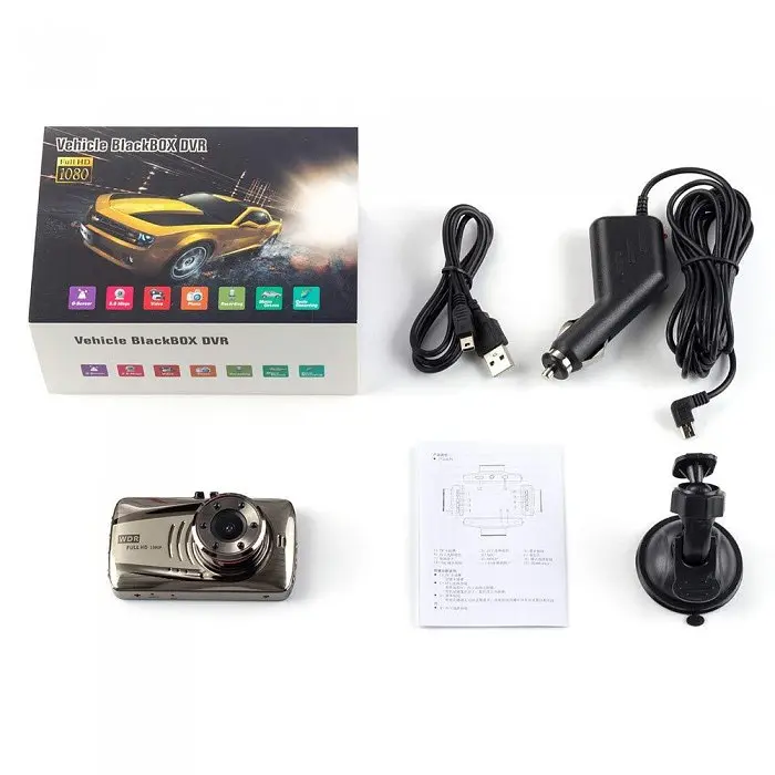 Автомобільний відеореєстратор DVR T671 Full HD 1080P - фото 4