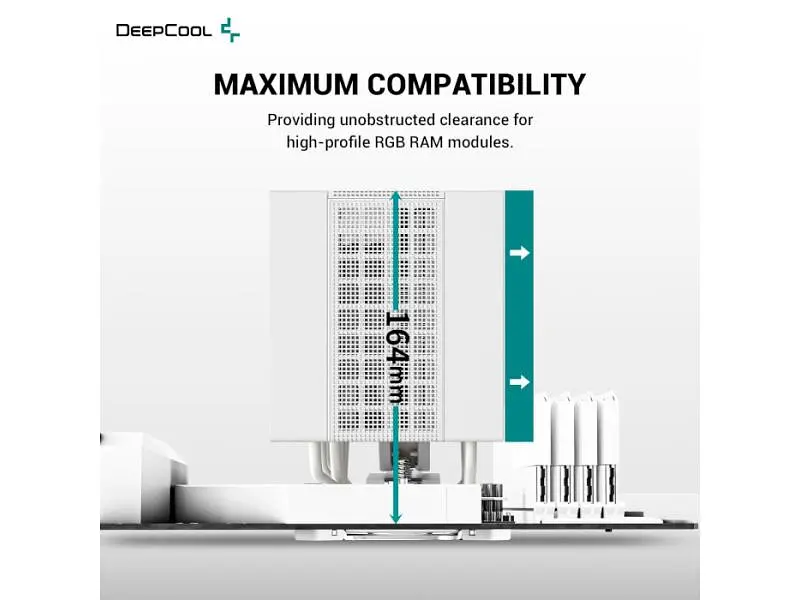 Повітряне охолодження Deepcool Assassin 4S White (R-ASN4S-WHGPMN-G) - фото 11