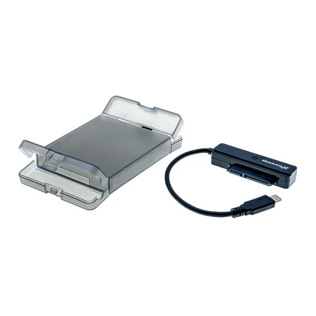 Кишеня зовнішня Grand-X HDD 2,5" USB 3.1 Type-C (HDE31) - фото 4