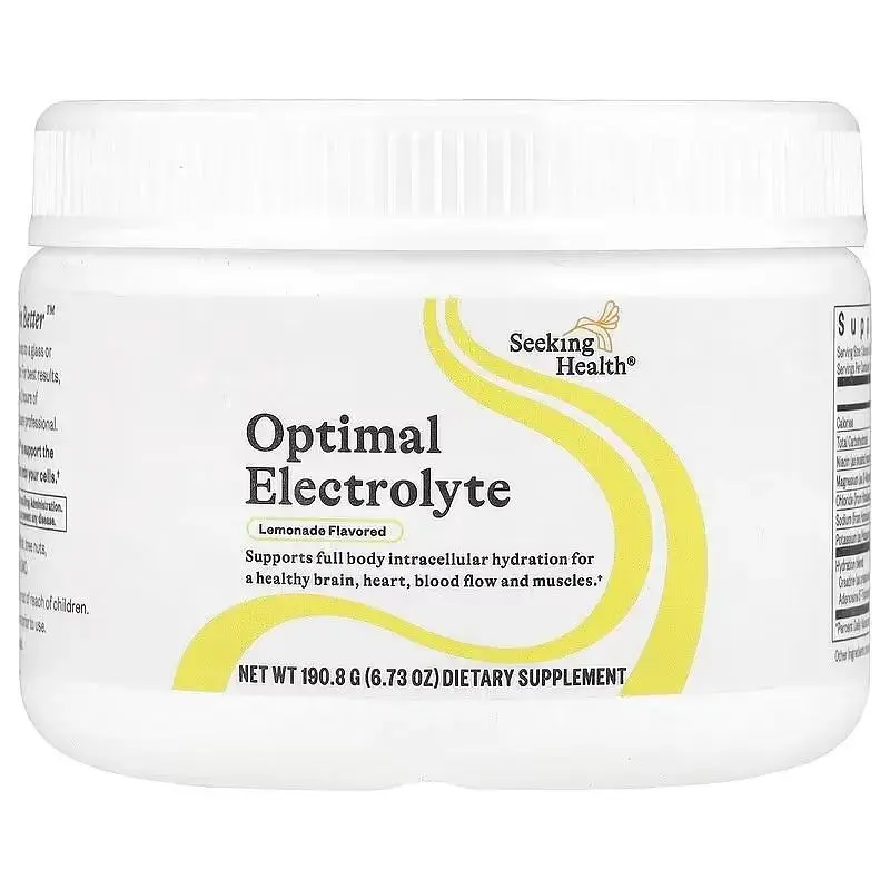 Електроліти Seeking Health Optimal Electrolyte смак лимонаду 190.8 г
