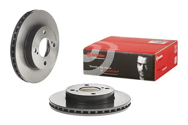 Диск гальмівний вентильований Suzuki Ignis III 16-25р Brembo (09.D572.11) - фото 2
