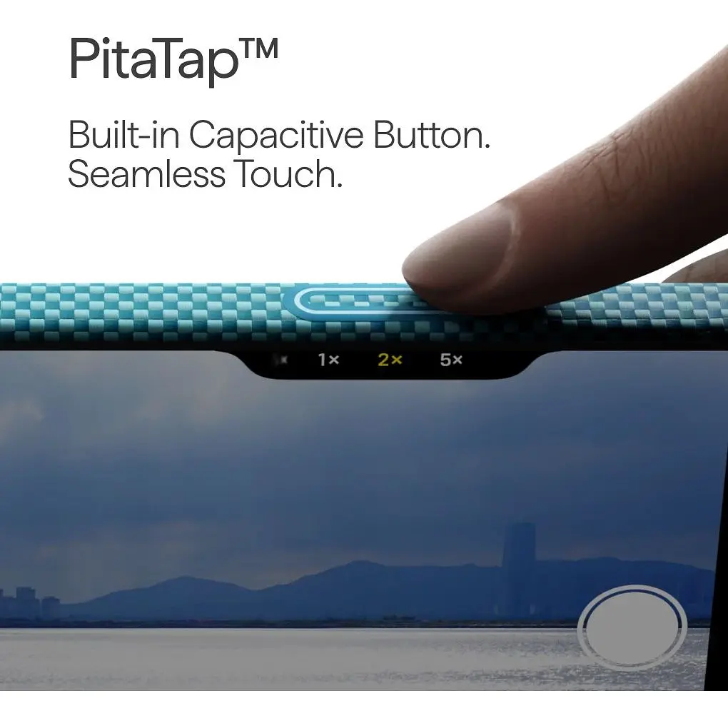 Чохол Pitaka Ultra-Slim для Apple iPhone 17 Pro Max Lucid Blue (KI1708AG) [155103] - фото 5