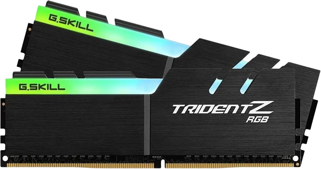 Оперативна пам'ять G.Skill 16GB (2x8GB) DDR4 3600MHz Trident Z RGB Black (F4-3600C18D-16GTZR) - фото 3