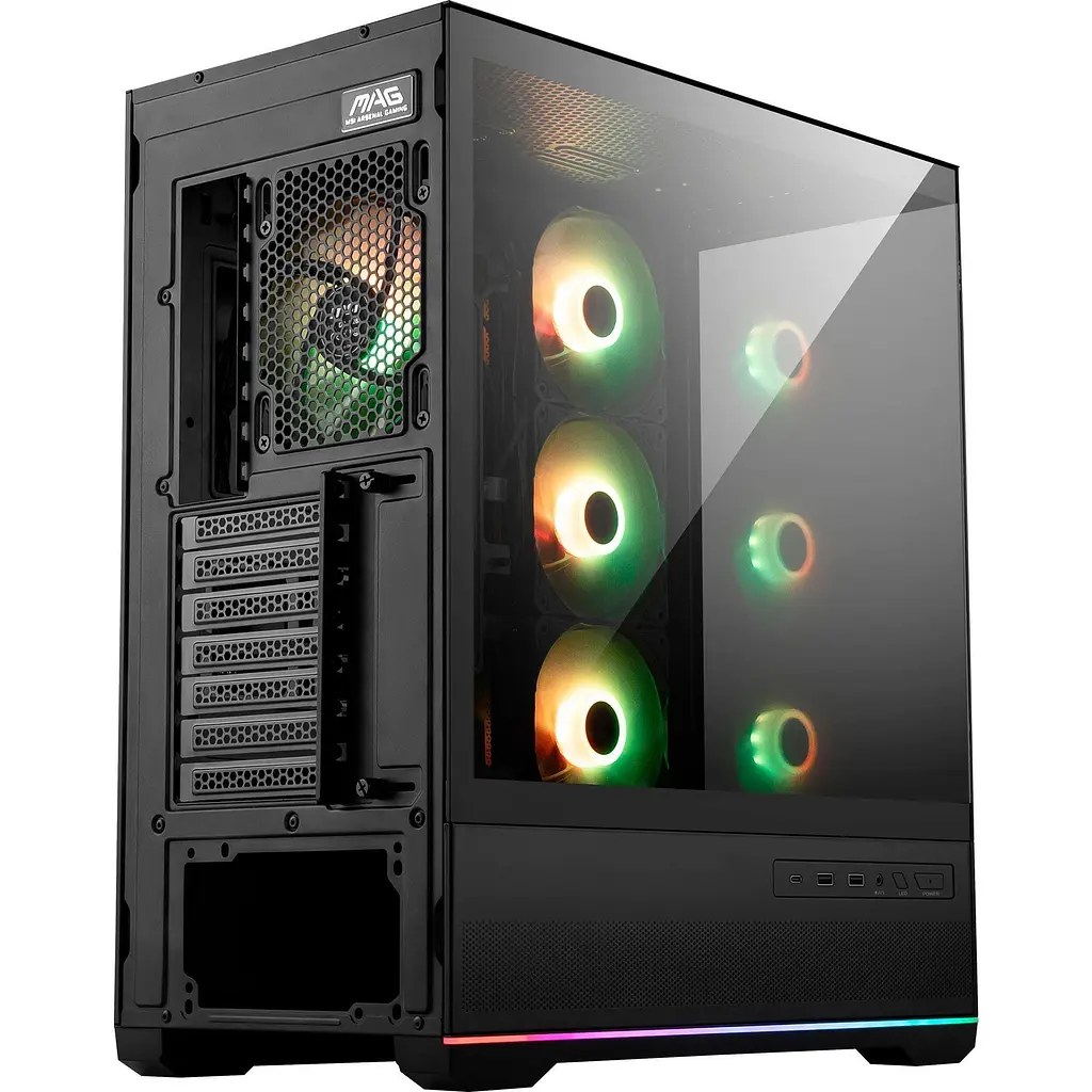 Корпус MSI MAG Pano 110R PZ Black [146612] - фото 3