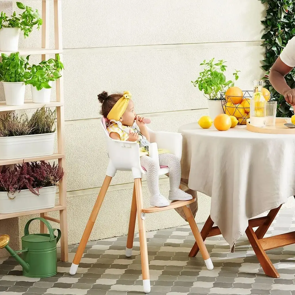 Стільчик для годування Kinderkraft Sienna рожевий (KKKSIENPNK0000) - фото 15