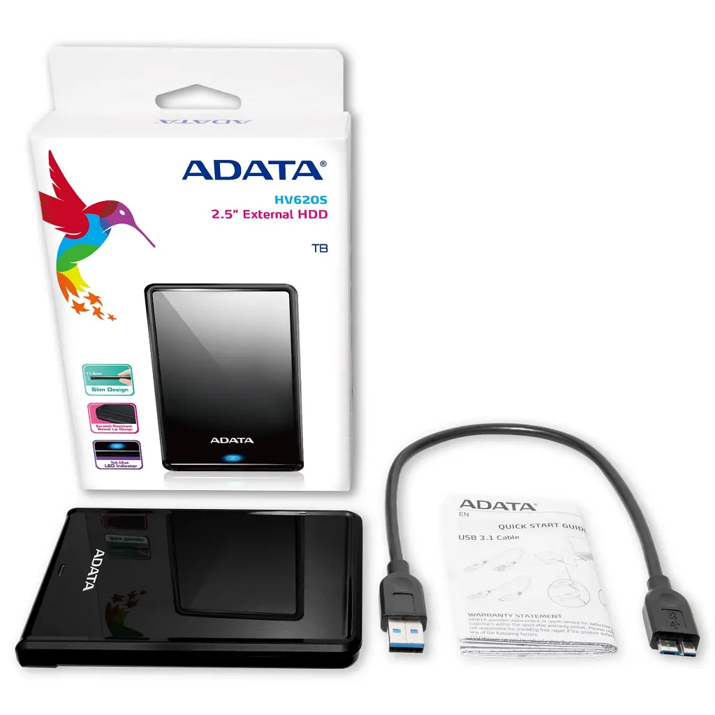 Зовнішній жорсткий диск 2.5" 4TB ADATA (AHV620S-4TU31-CBK) - фото 5