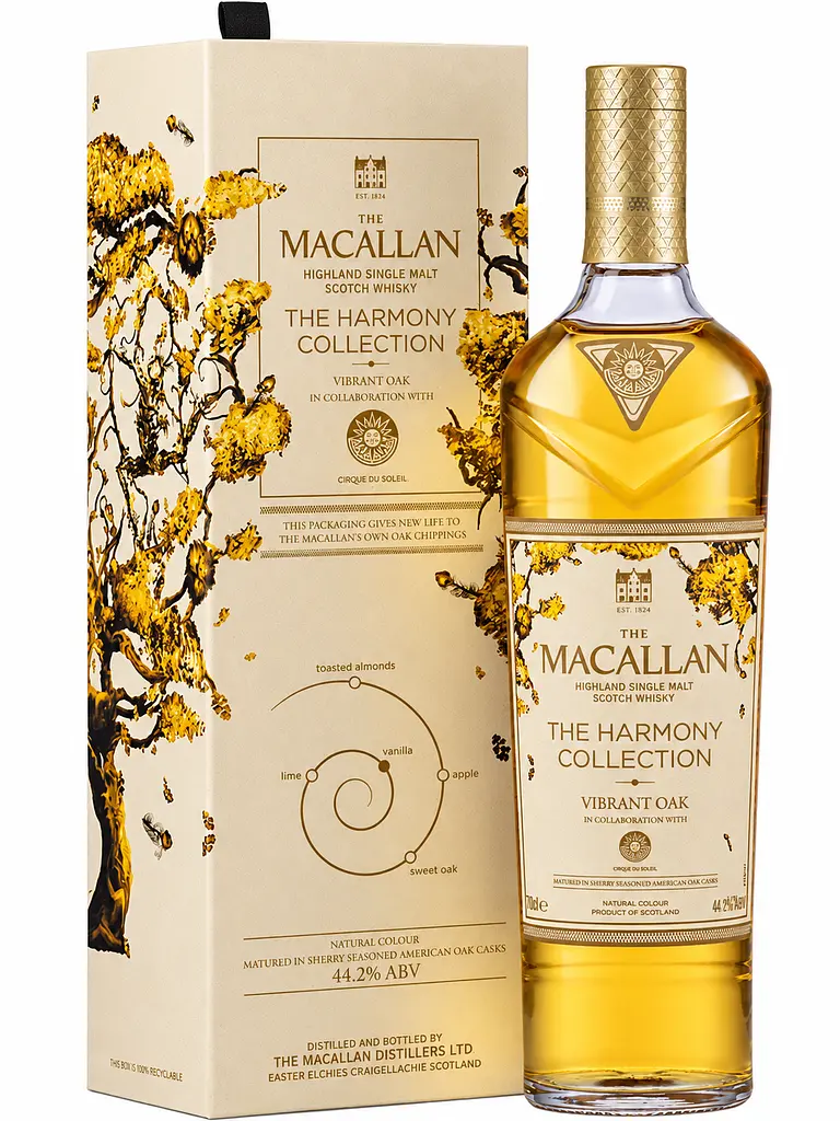 Віскі The Macallan Vibrant Oak The Harmony Collection (Колекційний. Знято із виробництва в 2024) 44.2% 0.7 л в подарунковій коробці