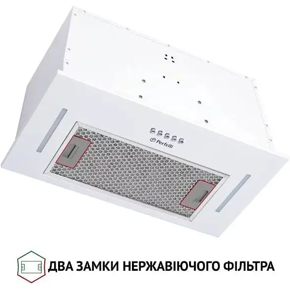 Вытяжка встроенная Perfelli BI 5653 WH 1000 LED - фото 2