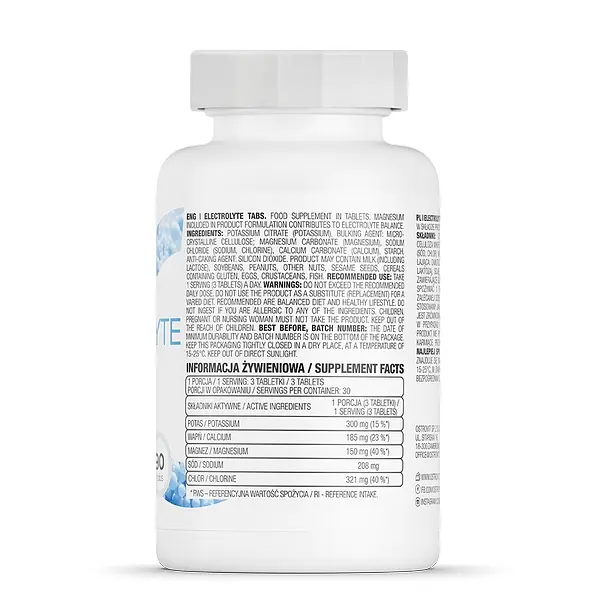 Вітаміни та мінерали Electrolyte, 90 таблеток OstroVit vit0003568 - фото 2