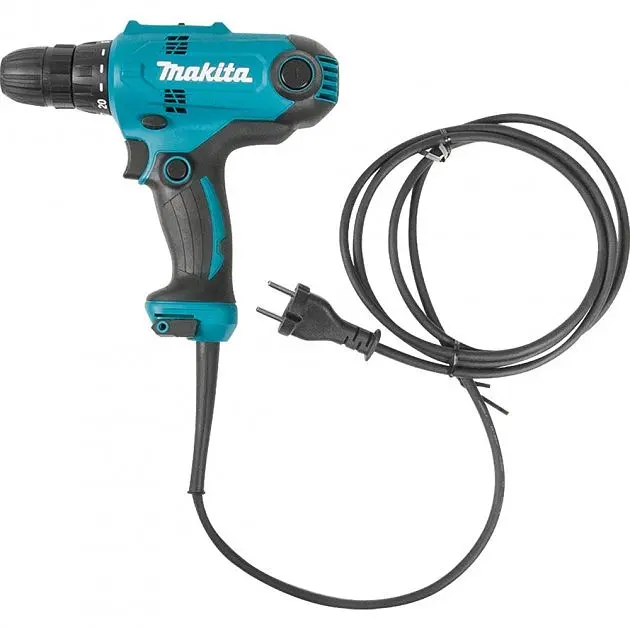 Шурупокрут мережевий Makita DF0300 (56 Нм, 0.8-10 мм, 320 Вт) - фото 2