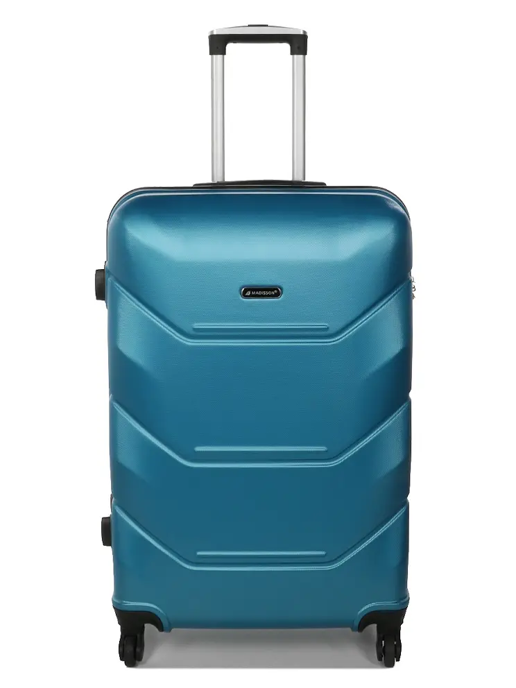 Валіза велика L Madisson Snowball 32303 пластикова 105л Бірюзова - фото 2