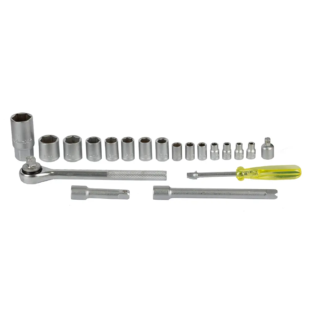 Набір насадок торцевих Grad 1/4", 3/8" в кейсі 20 шт (6003055) - фото 2