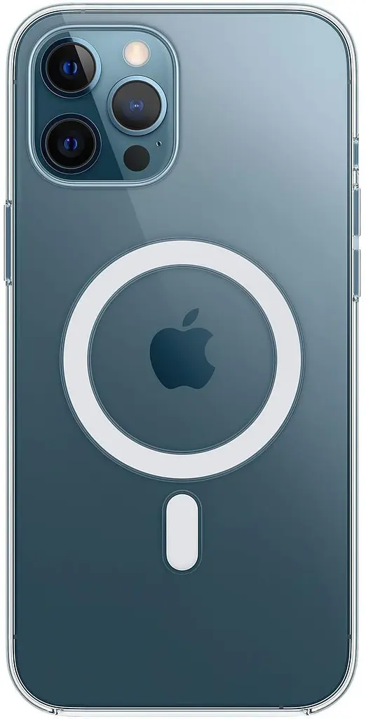 Оригінальний протиударний чохол Apple Clear Case MagSafe для iPhone 12 Pro Max Прозорий (MHLN3ZM/A) - фото 2