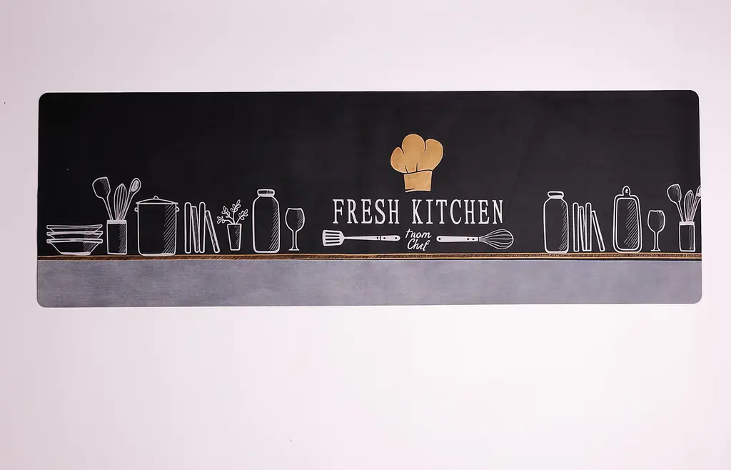 Набір килимків діатомітових для кухні Fresh Kitchen 58*38 см/118*38 см Yiwu HP-42-206 - фото 4