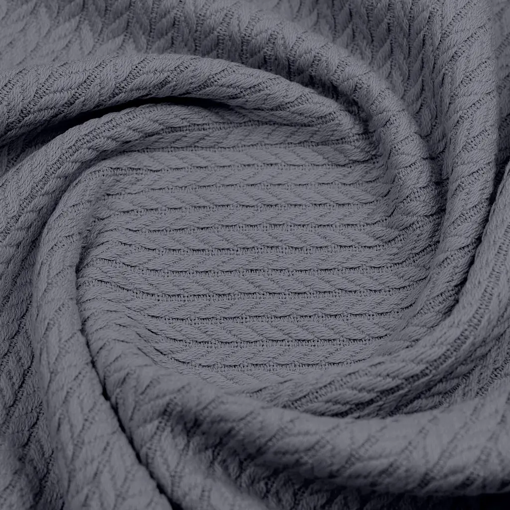 Плед покривало Cosas Stormy Knitted Braid 230х240 см косичка (Blanket_64Stormy_KnittedBraid_230x240) - фото 3
