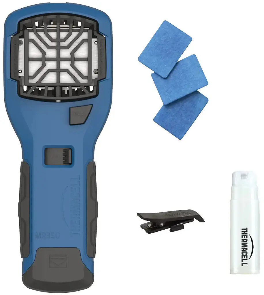 Устройство от комаров Thermacell MR-350 Portable Mosquito Repeller Blue - фото 4