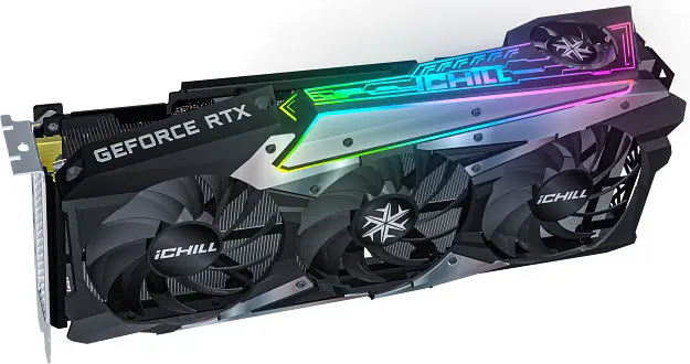 Відеокарта Inno3D RTX 3070 8Gb ICHILL X4 LHR (C30704-08D6X-1710VA35H) (GDDR6, 256 bit, PCI-E v4.0 x16) Б/в - фото 3