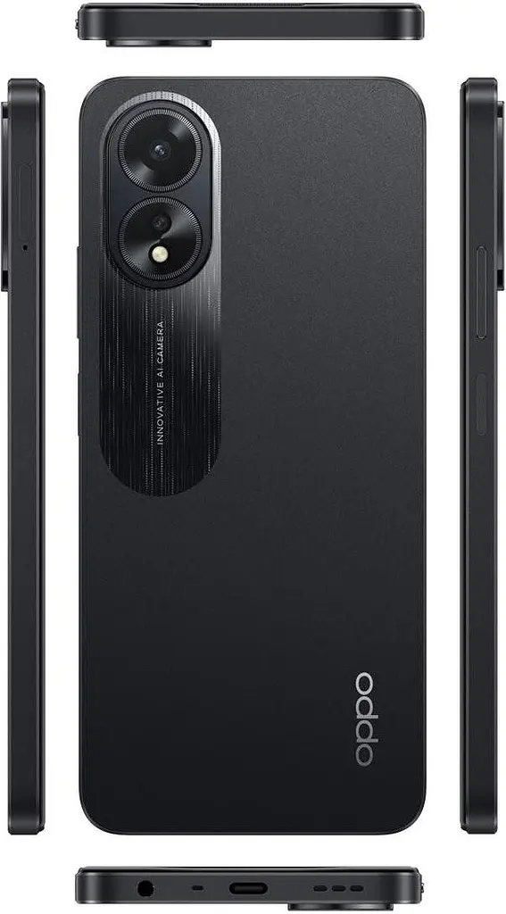 Смартфон OPPO A38 (CPH2579) 4/128Gb Glowing Black UA UCRF NFC - фото 2