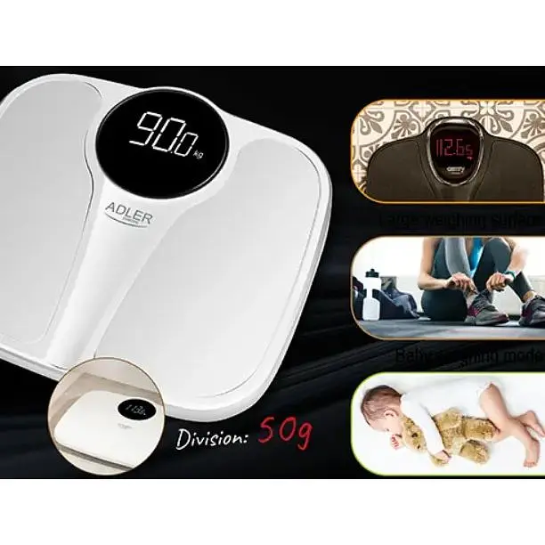 Весы напольные для новорожденных Camry CR 8171w с функцией взвешивания ребенка - фото 10