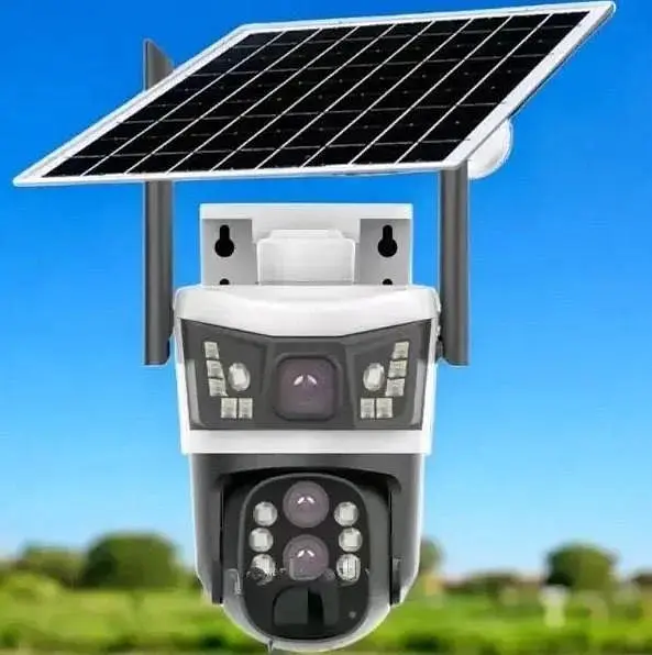 4G-камера V39 360° • Вулична IP-камера IPC-V380-P10-4G із SIM-картою, сонячною панеллю та віддаленим доступом - фото 2