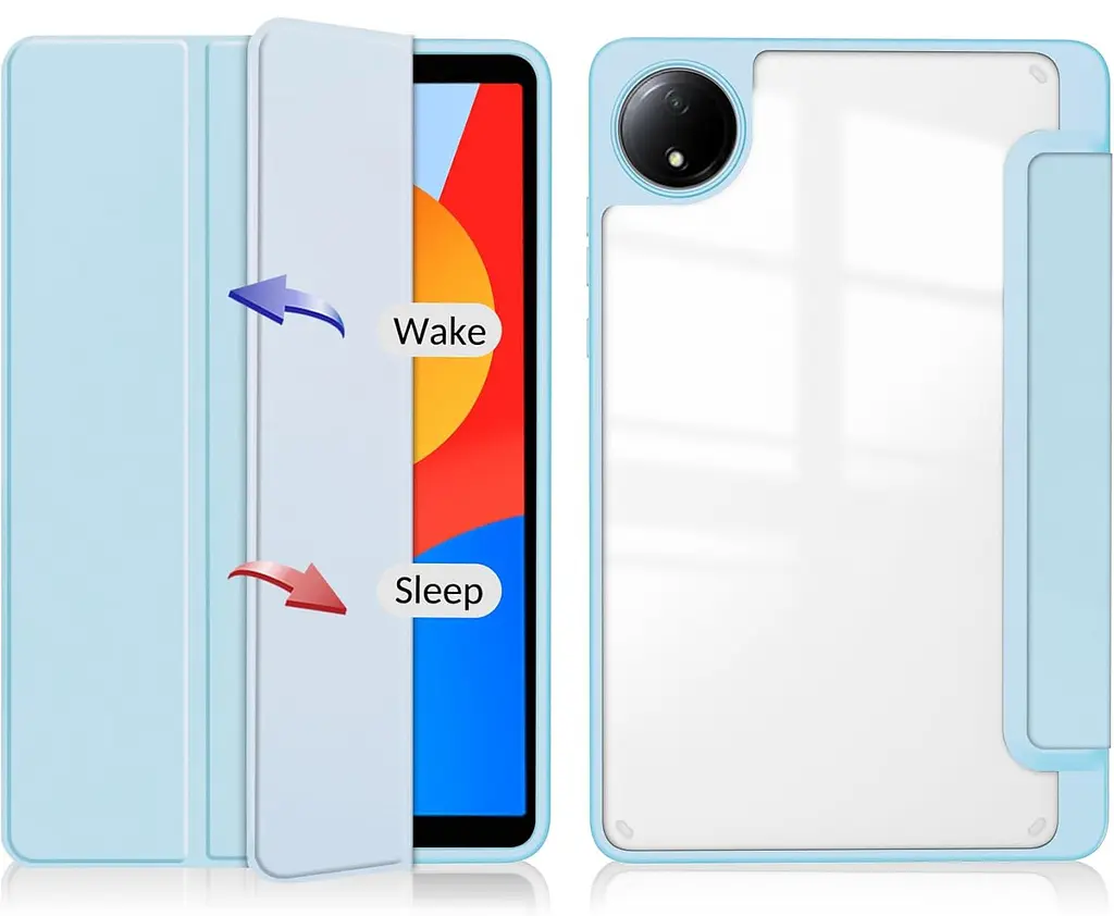 Чохол-книжка BeCover Soft Edge TPU для Xiaomi Redmi Pad SE 8.7 Light Blue (712569) - фото 3