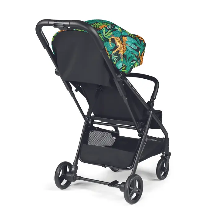 Прогулочная компактная коляска Peg-Perego Selfie Jaguars, зеленый с черным (IP22000000JL24RO01) - фото 2