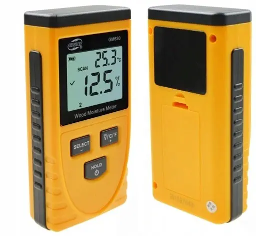 Безконтактний вологомір будматеріалів 0,5-79,5% BENETECH GM630 - фото 7
