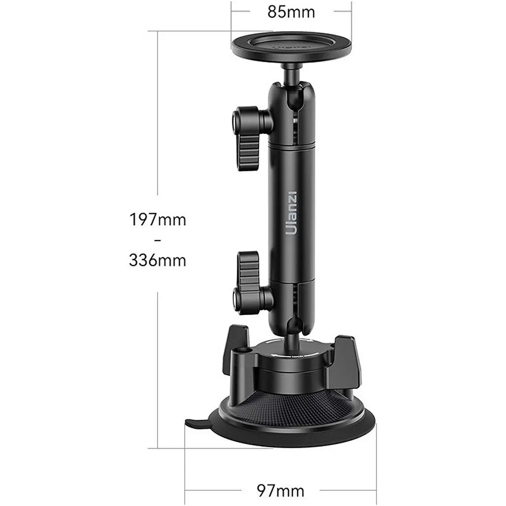Тримач для смартфона Ulanzi ZJ06 Suction Cup Mount (T117) [161564] - фото 9
