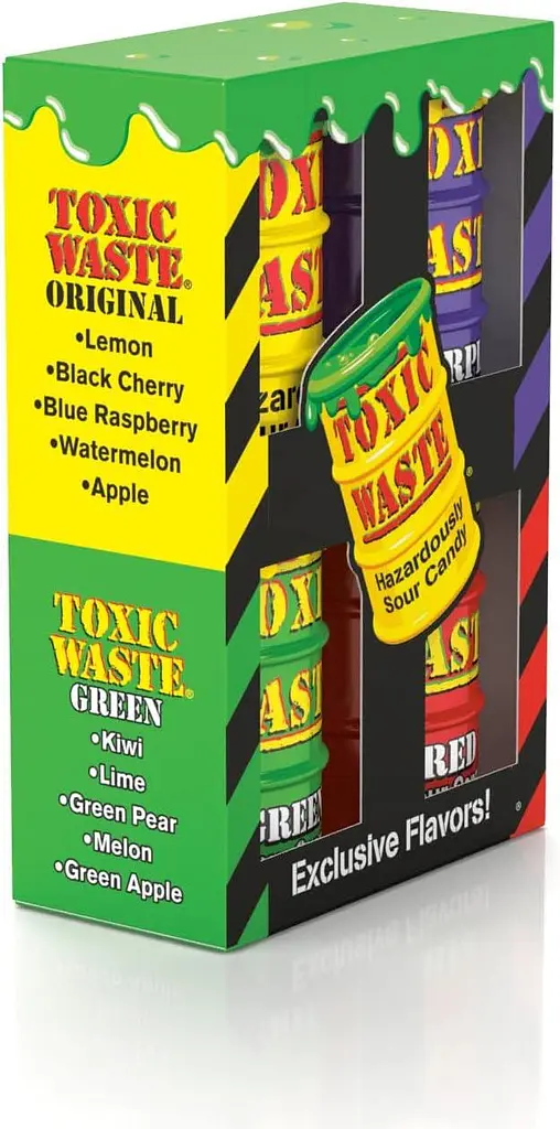 Кислі льодяники Toxic Waste Color Drums MIX, 168 г - фото 3