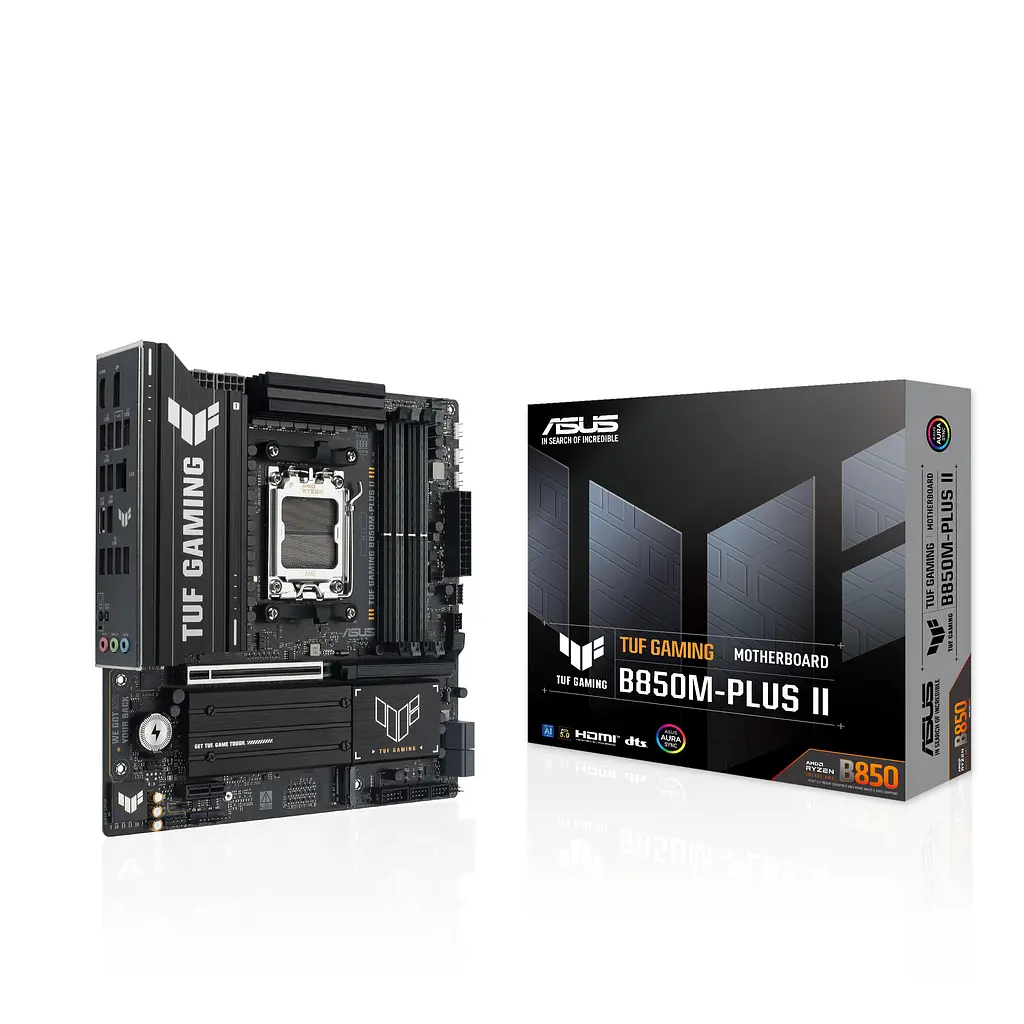 Материнская плата TUF GAMING B850M-PLUS II sAM5 B850 4xDDR5 M.2 HDMI DP mATX Asus teh0019028 - фото 8