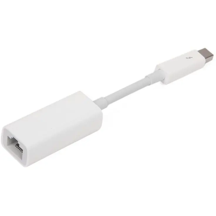 Перехідник Apple Thunderbolt to Gigabit Ethernet Adapter (MD463) [14231] - фото 2