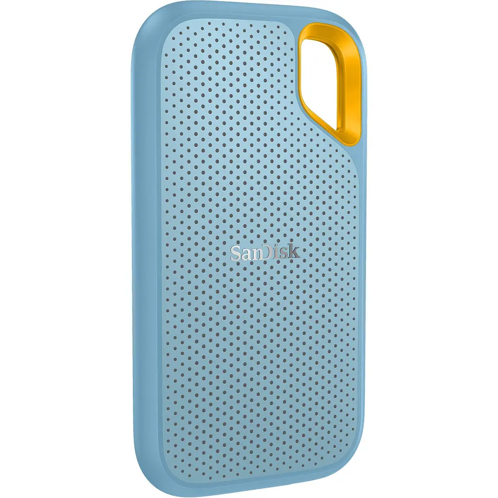 Зовнішній SSD накопичувач SanDisk Extreme Portable V2 1TB Sky Blue [SDSSDE61-1T00-G25B] [141139] - фото 2