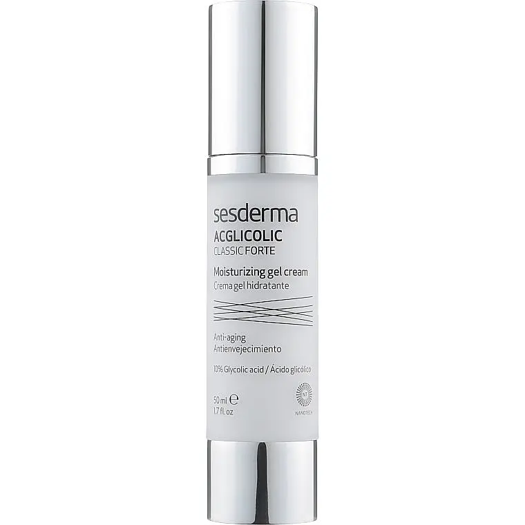 Зволожуючий крем-гель для обличчя Sesderma Acglicolic Classic Forte Moisturizing Cream-Gel, 50 мл - фото 2